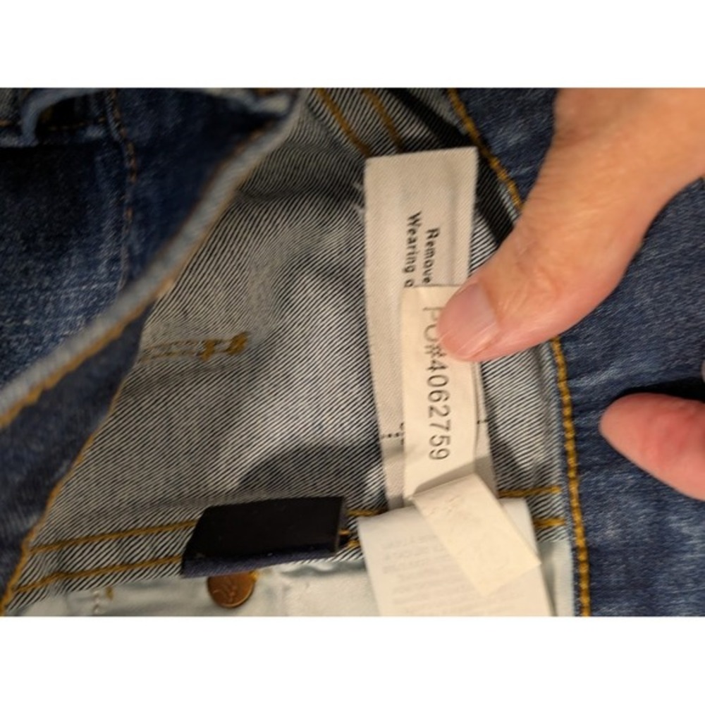 Madewell Women's 9" High-Rise Skinny Jeans Blue Dark Wash Stretch Denim Size‎ 26 - Picture 7 of 8